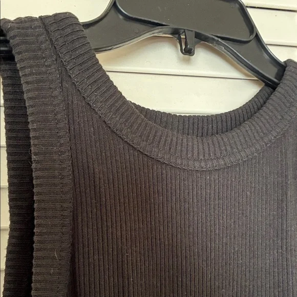 Old Navy Black Ribbed Maternity Maxi Dress (M) - Picture 6 of 6